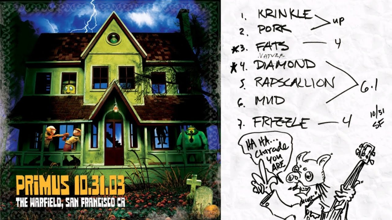 Primus - Live at the Warfield, San Francisco [2003-10-31] (With all available Video Footage)
