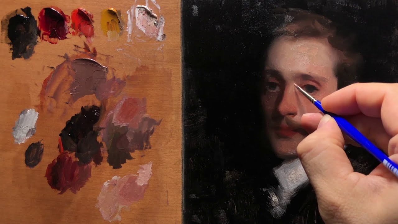 Oil Painting Timelapse: John Singer Sargent