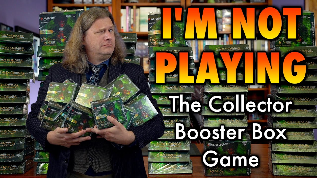 Я не играю в эту игру: коллекционная игра за 500 долларов не для меня | Властелин колец