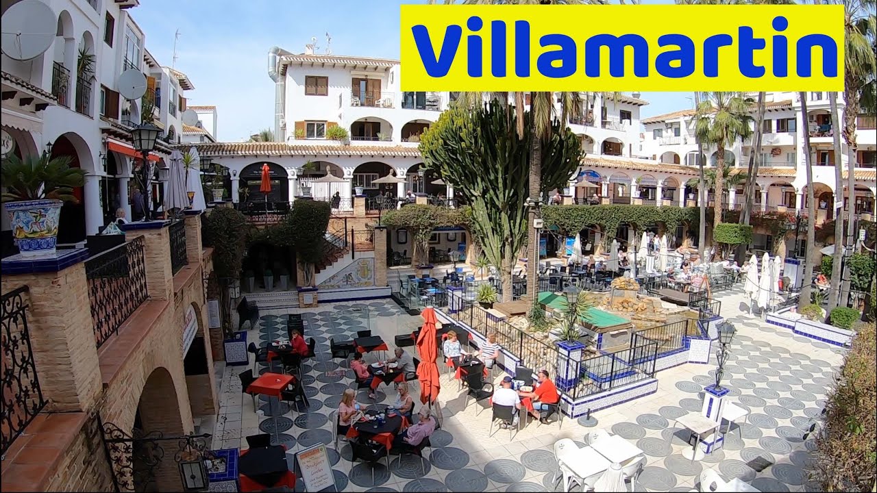 Villamartin, Orihuela Costa, Spain. Walking Tour featuring Plaza Villamartin 🇪🇸