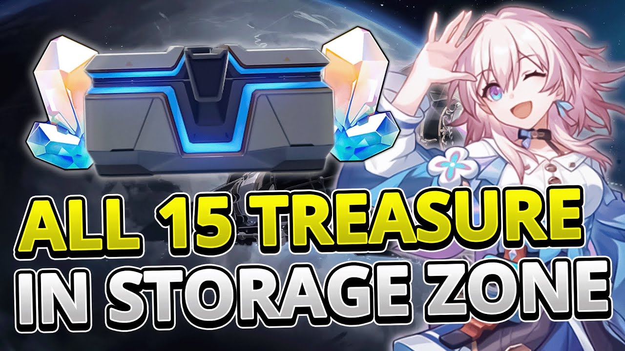 All 15 Treasure Locations in Storage Zone Herta Space Station | Honkai Star Rail 1.0