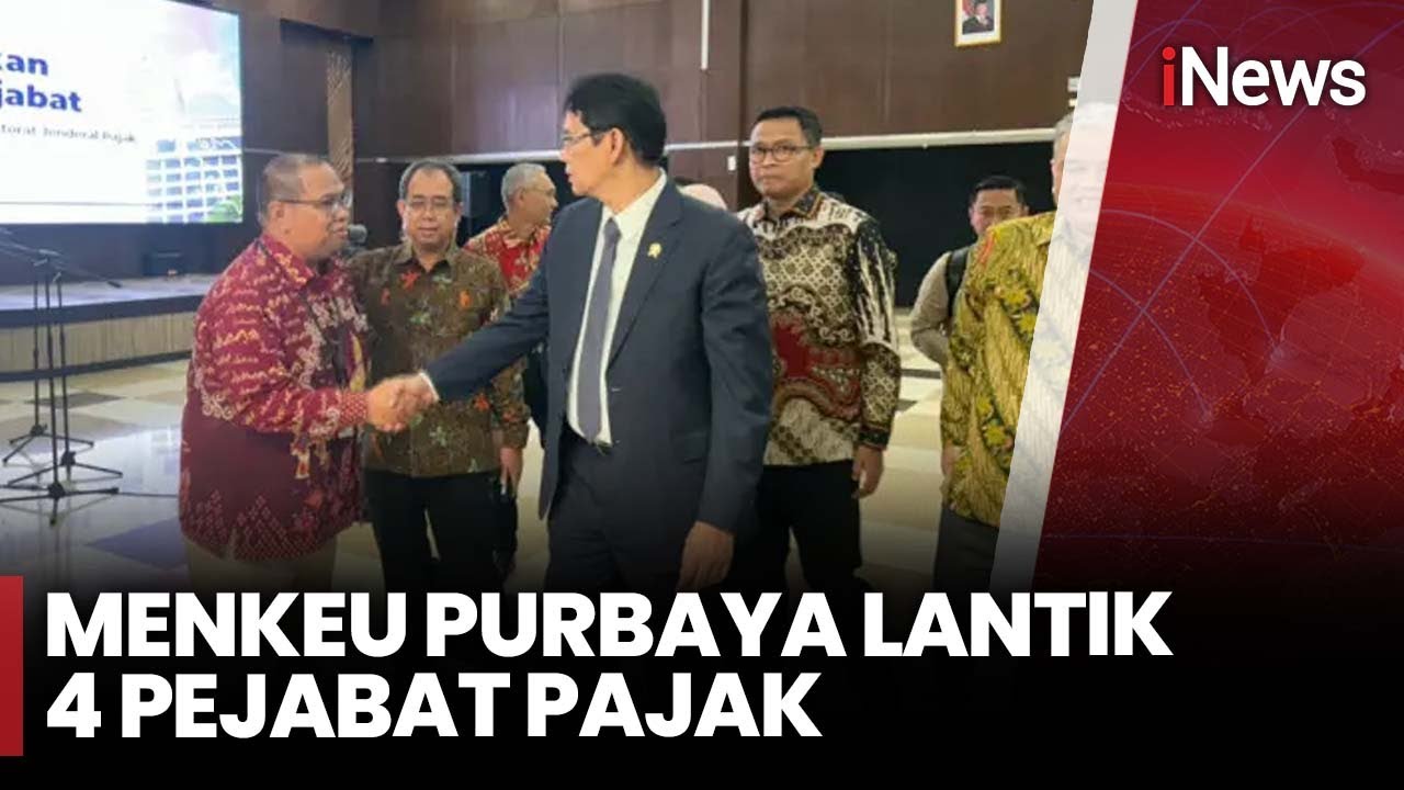 Purbaya Ganti Pejabat Pajak: Agar Pelayanan Publik Tak Terganggu | iNews Pagi 23/1