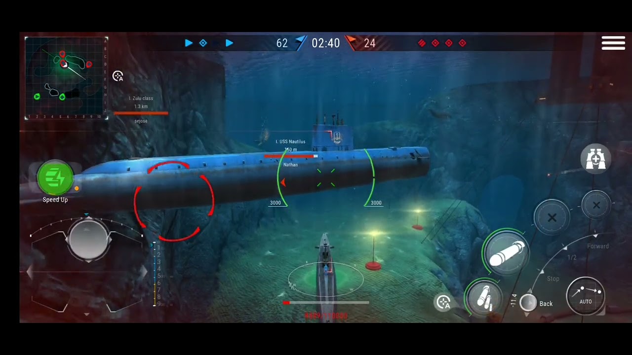#World of submarines battle  |  Gameplay|
