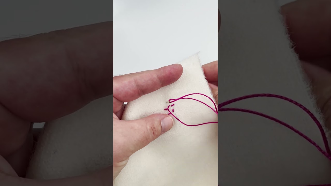 Seed Stitch #embroidery #suespargo #creativestitching
