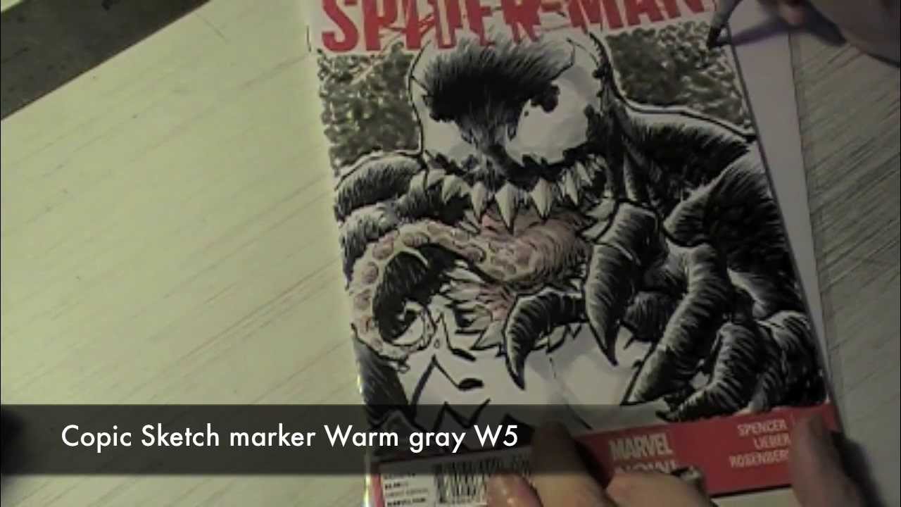 Todd Nauck Draws Venom Part 2 of 2