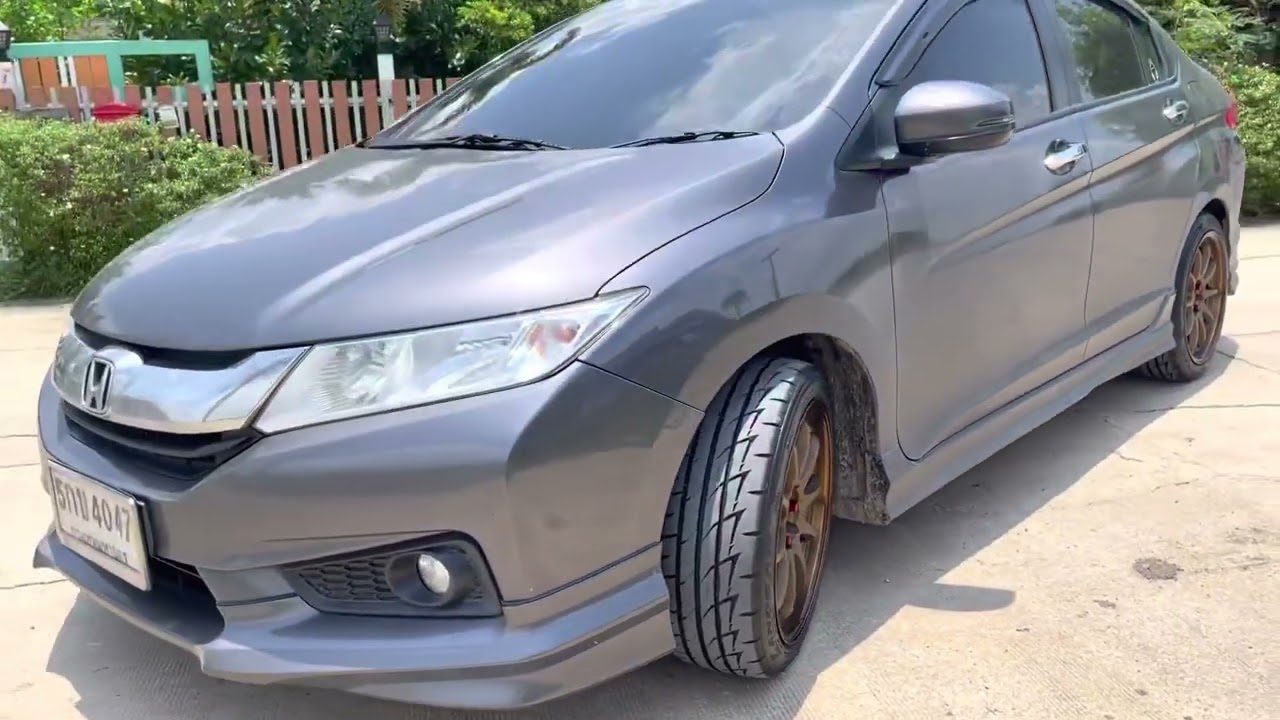 รีวิว Honda City ใส่ล้อแม็ก Ce28  ขอบ 17  จากร้านเติร์กแม็กซิ่งบางปะอิน