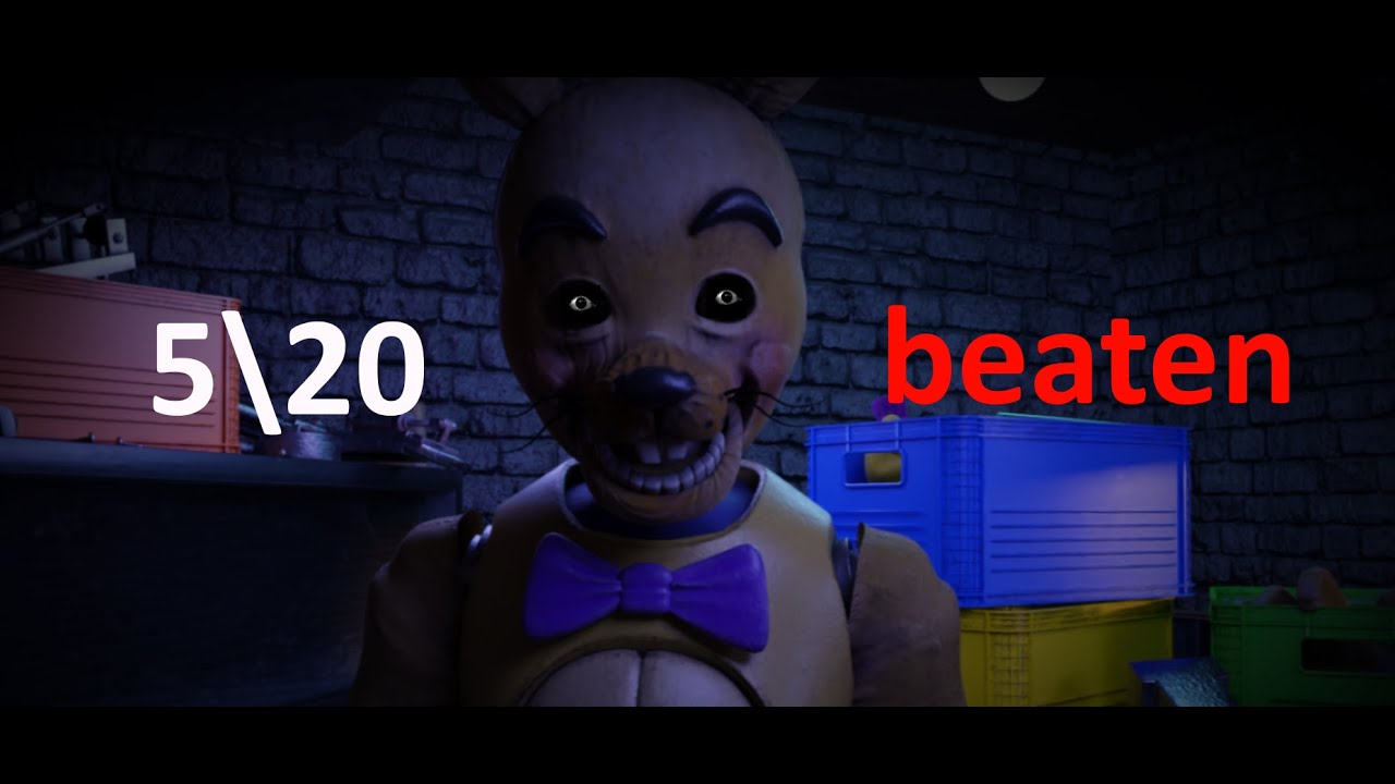 forgotten at fredbear's | 5\20 mode