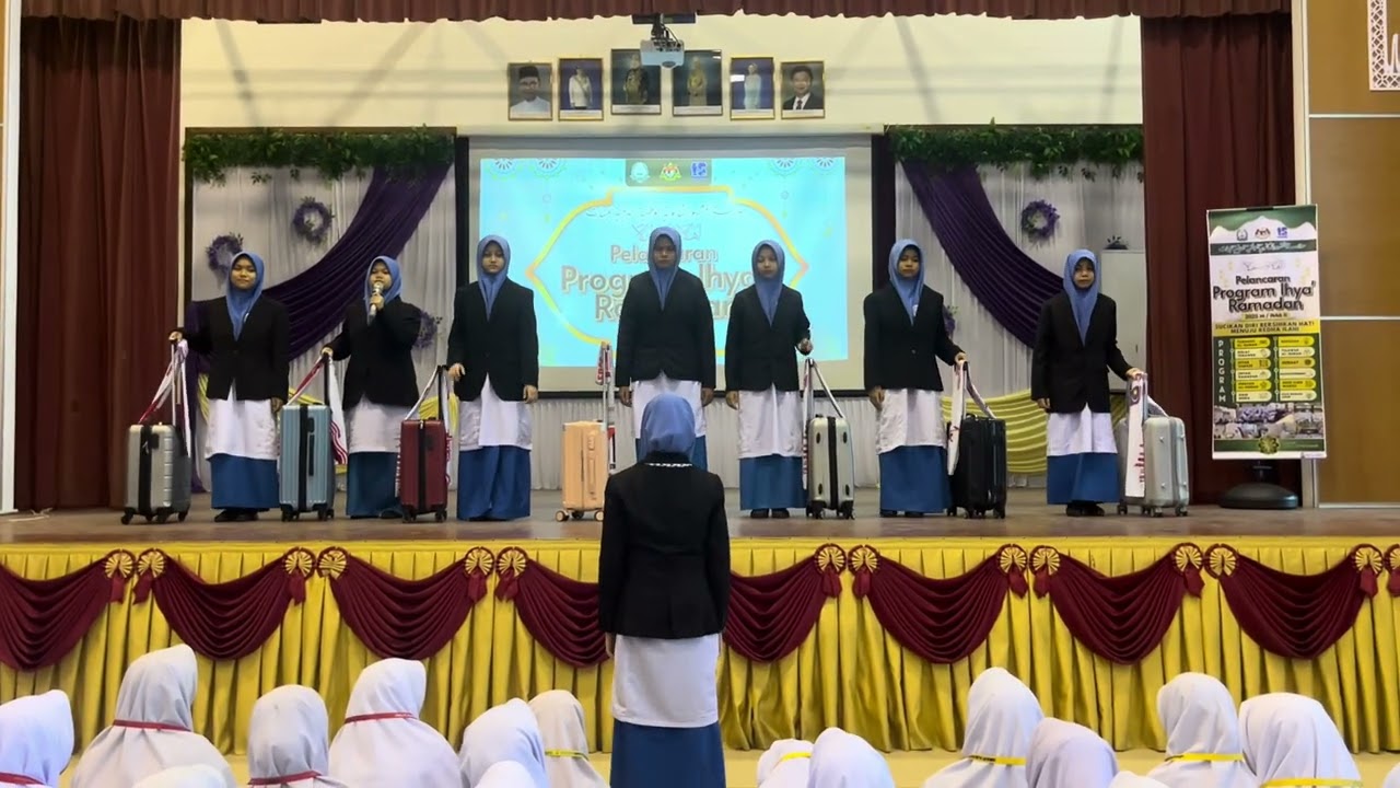 GIMIK PELANCARAN PROGRAM IHYA RAMADAN 2025 | SMKA (P) ALMASHOOR