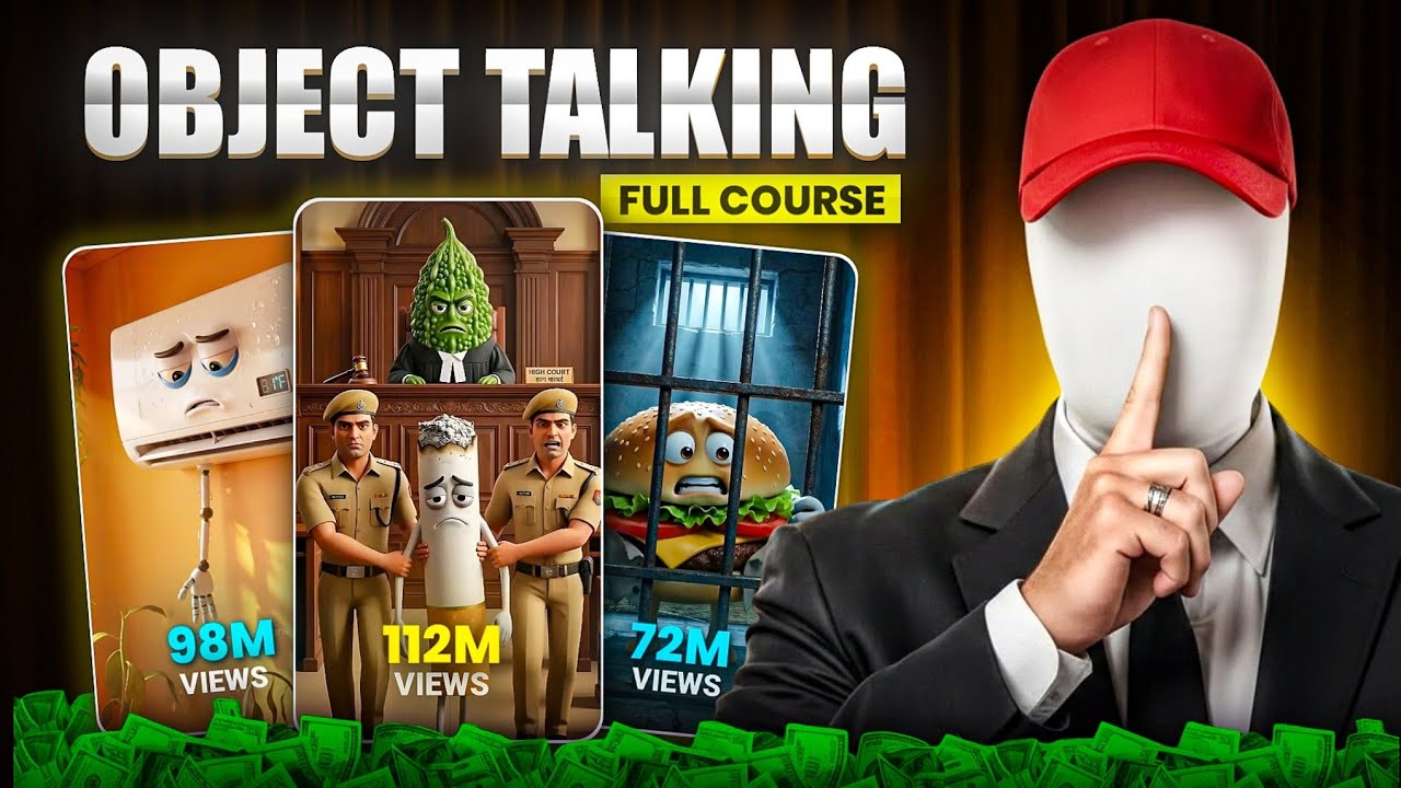 How to Create VIRAL Talking Object Videos 🔥 Talking Object Ai Videos Kaise Banaye (Full Course)