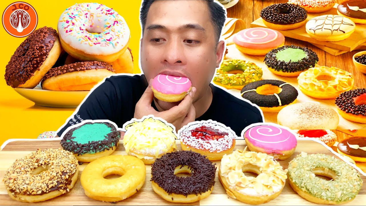 ASMR MUKBANG J.CO DONUTS
