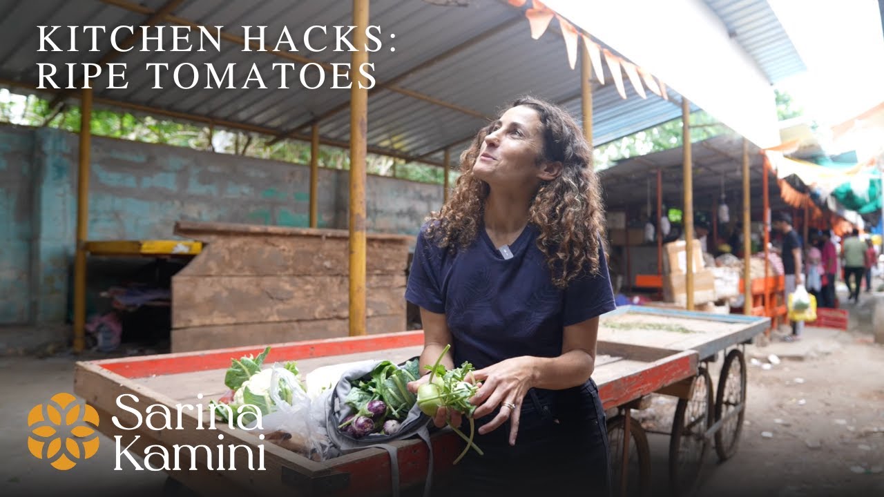 How to pick ripe tomatoes.