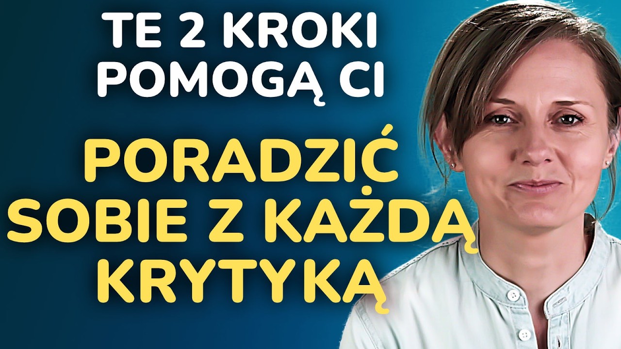 Te dwa kroki pomogą ci skutecznie poradzić sobie z każdą krytyką (tą na zewnątrz i tą wewnątrz)