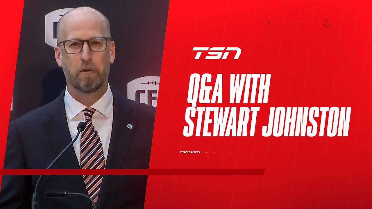 Johnston discusses stance on expansion, his vow to make the CFL 'as great as it can be'