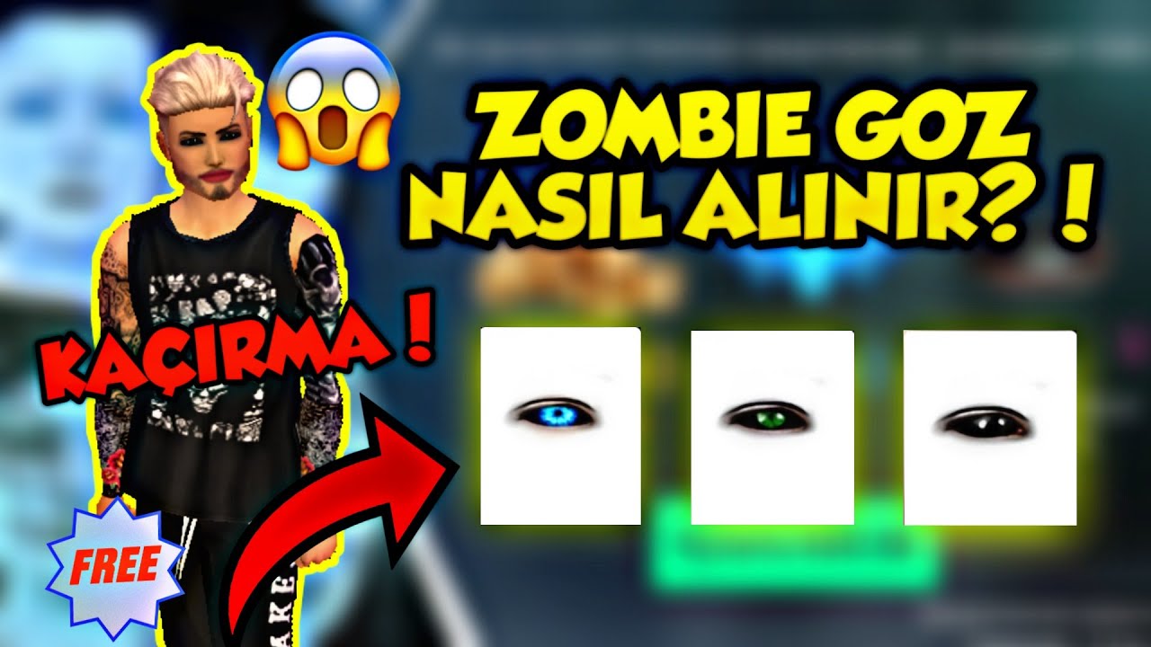 ZOMBİE GÖZ NASIL ALINIR?! KAÇIRMA! 😱 | Avakin Life
