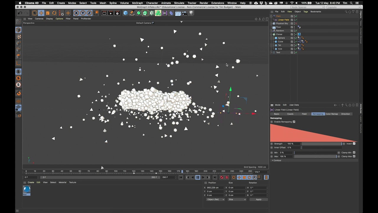 07 Effector Animation and Caching Dynamics