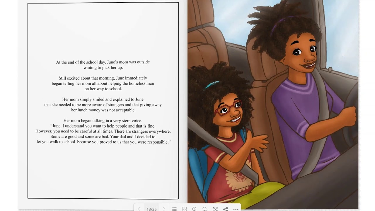 June Peters, You Will Change the World One Day-  By: Alika Turner