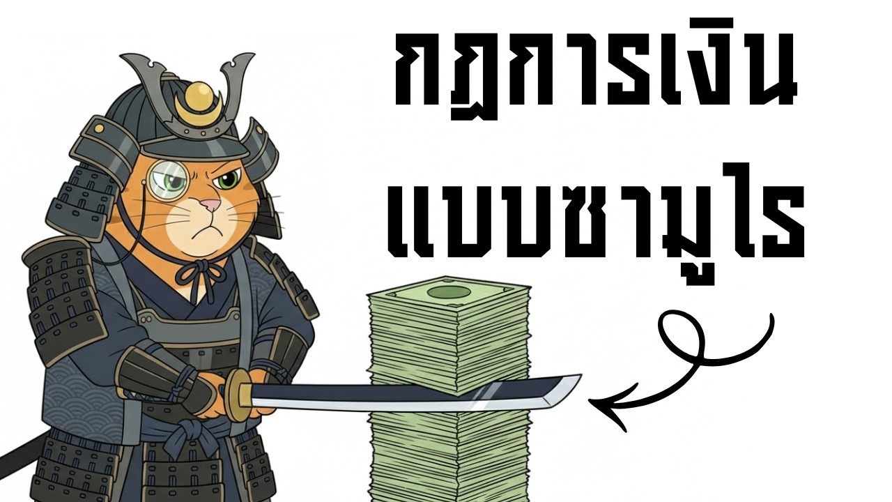 กฏการเงินแบบวิถีซามูไร ที่ทำให้ชีวิตคุณไม่ล้มแม้เจอวิกฤต!