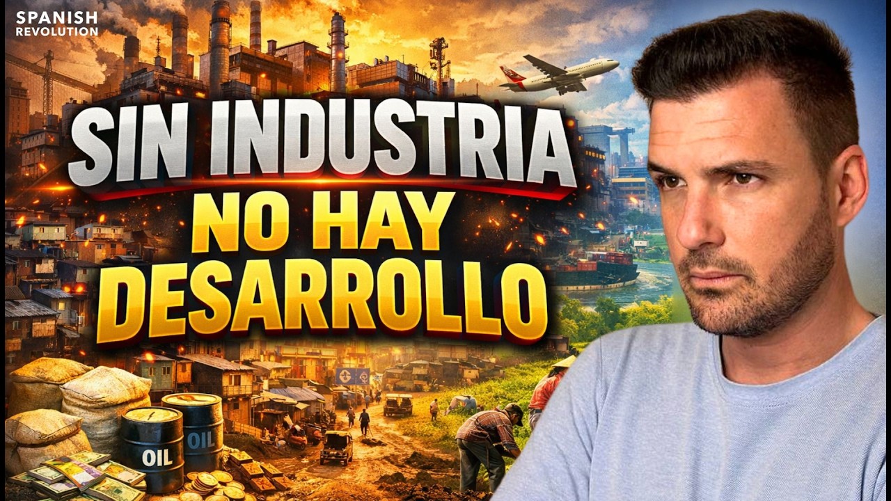 🏭Sin industria NO HAY FUTURO 😱 casi todos los países ricos han tenido que desarrollar su industria❗