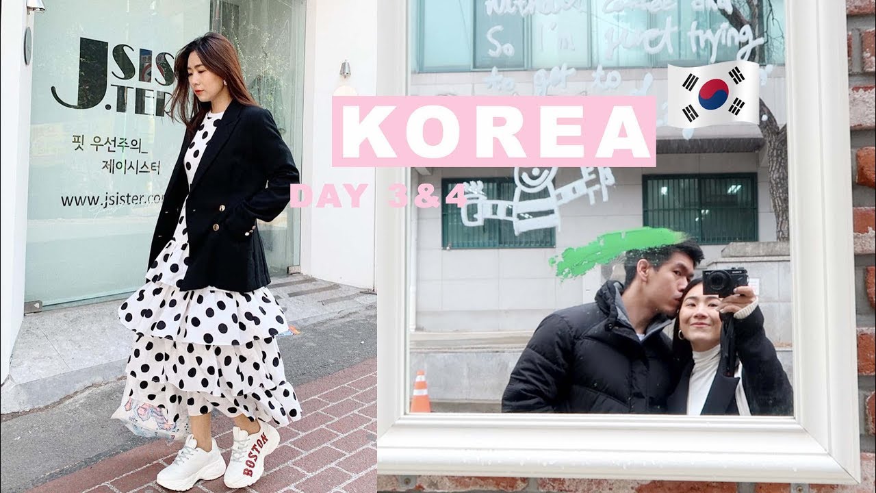 KOREA VLOG 🇰🇷 แฟนพาไปสวีทที่เกาหลี ชมดอกซากุระ 🌸 Day 3 & 4 | WEARTOWORKSTYLE