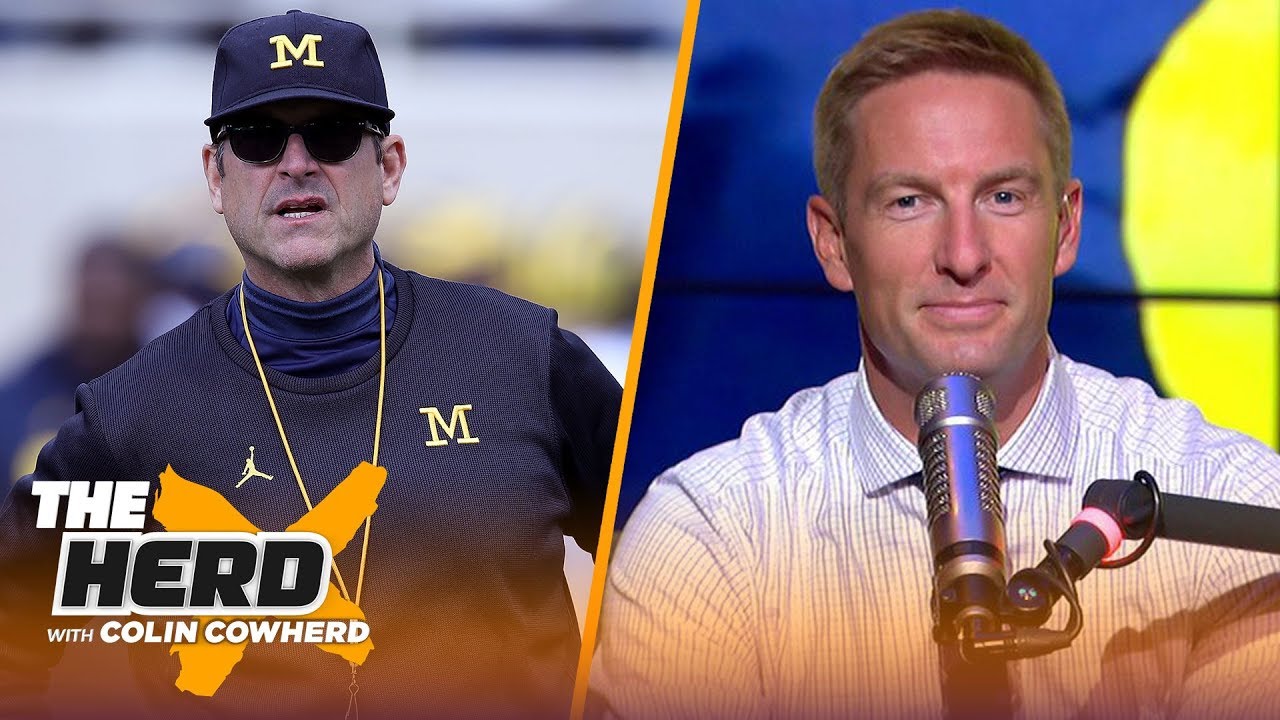 Joel Klatt and Colin Cowherd agreed on something — Jim Harbaugh | CFB | THE HERD