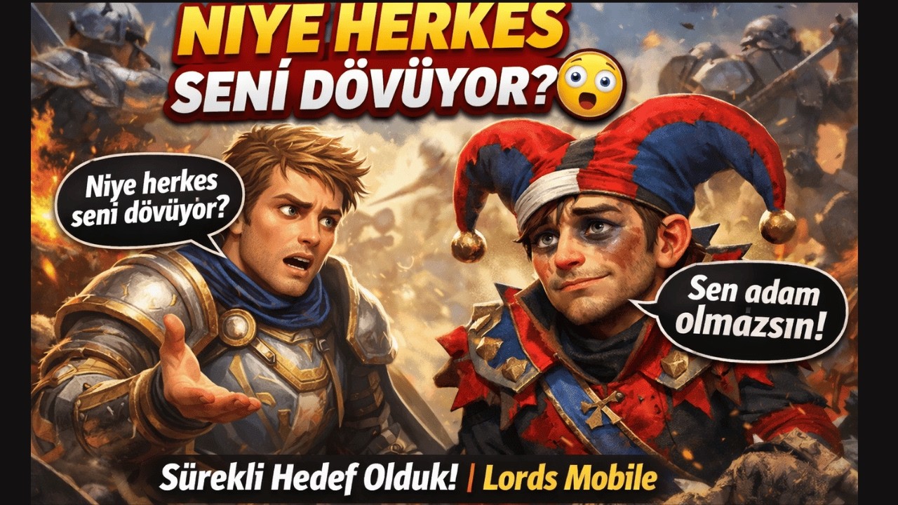 😂 Niye Herkes Seni Dövüyor? — Sen Adam Olmazsın! Savaş | Lords Mobile