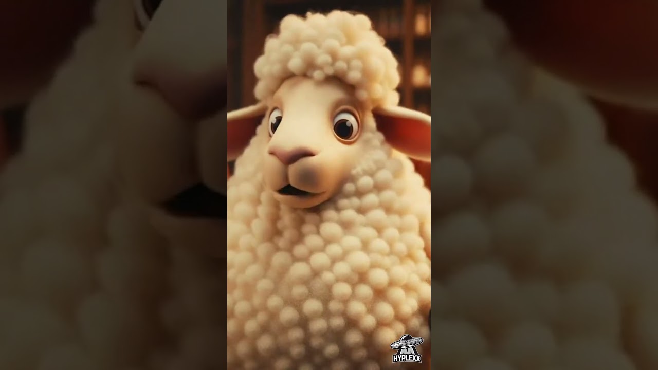 Das Schaf im Friseursalon bei Madame Dachs - AI Animation by hyplexx