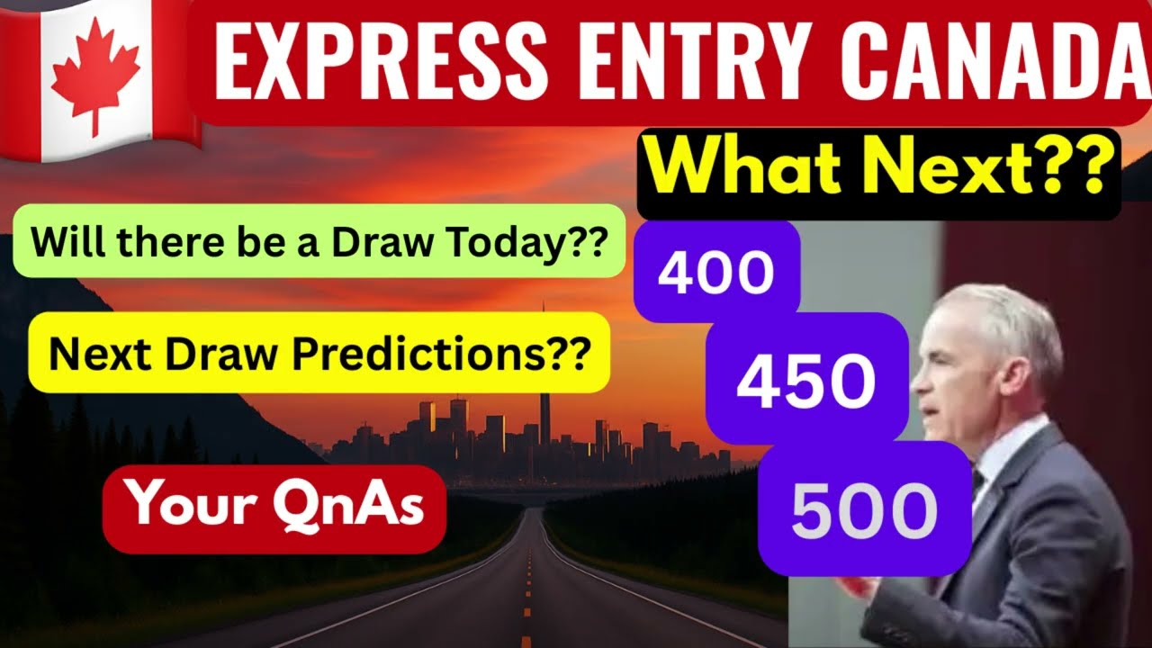 Canada Express Entry: NEXT CEC DRAW PREDICTION! Cutoff Score & Date? (Full Hindi Analysis)