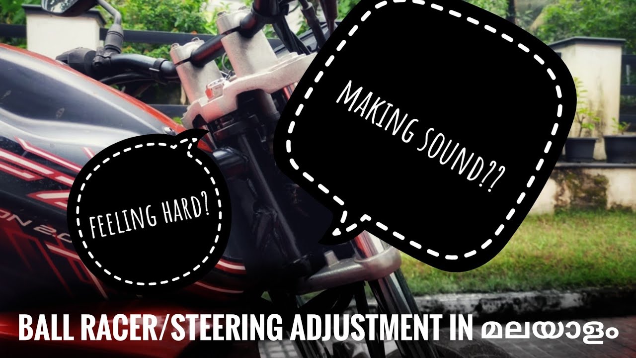 yamaha fz ball racer adjustment explained in malayalam _DIY