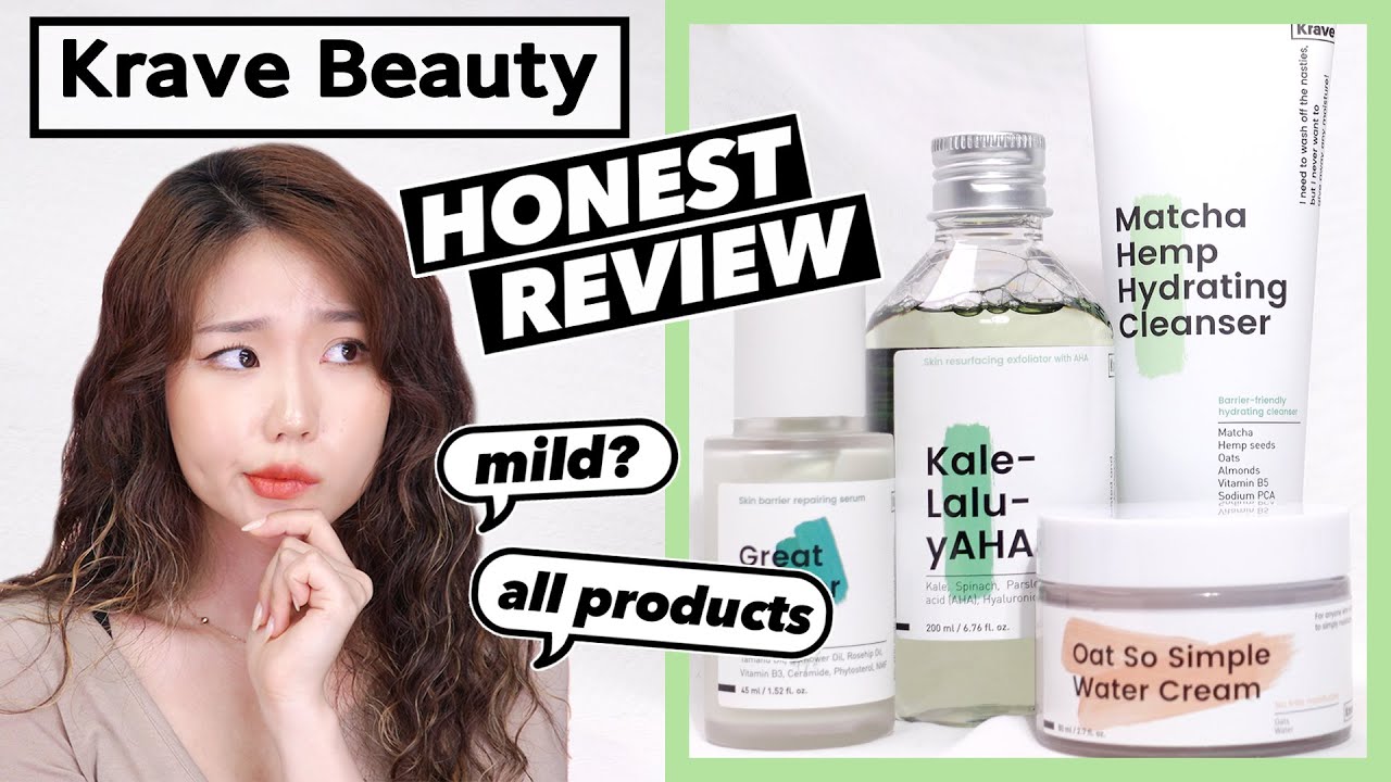How GOOD are they ? Krave Beauty honest review / clean beauty & cruelty free vegan brand