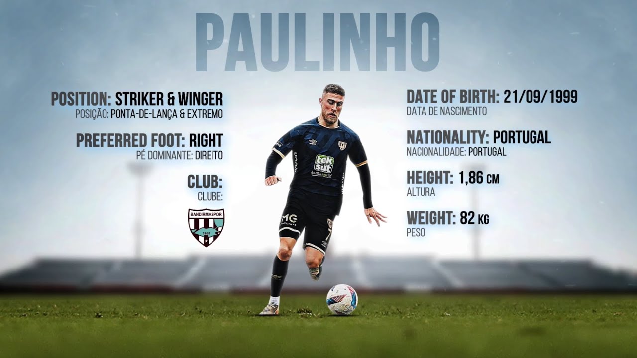 Paulinho | Striker & Winger | Highlights | Bandirmaspor (Türkiye) | Season 2024/2025