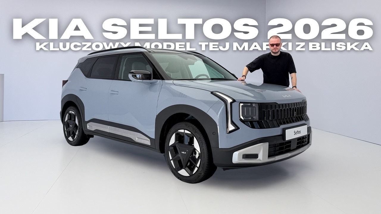 KIA Seltos 2026 szczeg&oacute;łowo i z bliska. Nawet SPORTAGE ma się czego obawiać!