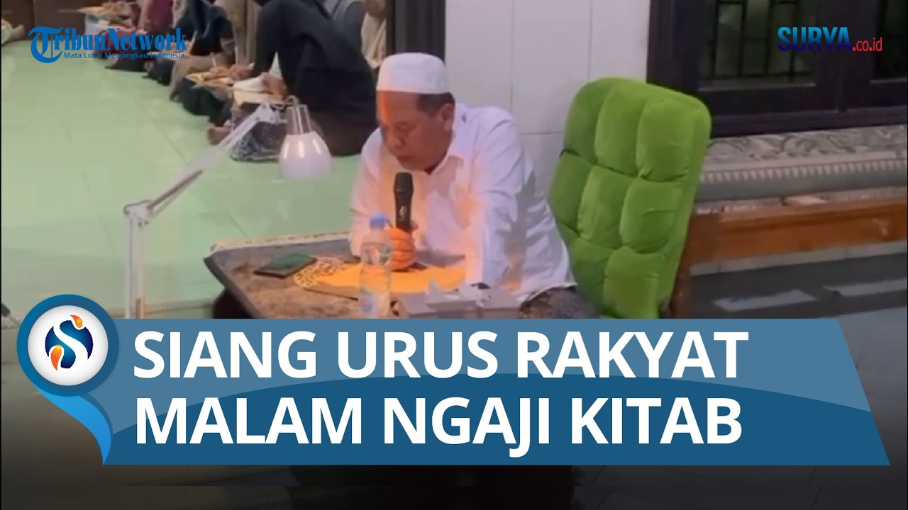 Ramadan Wabup Jombang: Siang Urus Rakyat, Malam Ngaji Kitab Kuning