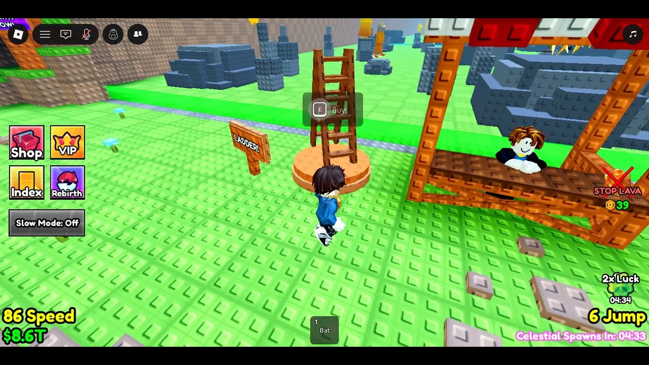 rebirthing in escape lava for brainrots!