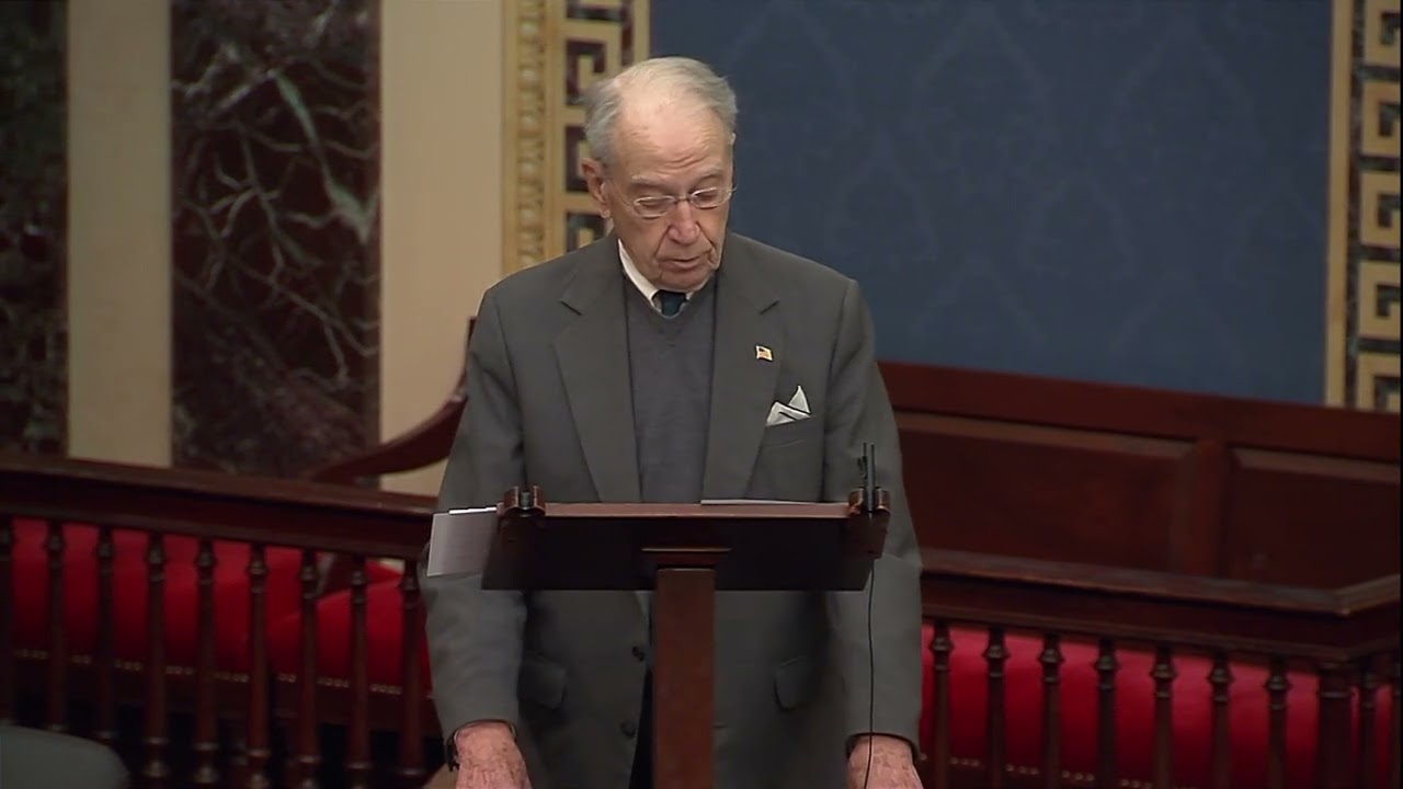 Grassley Speaks on the March for Life