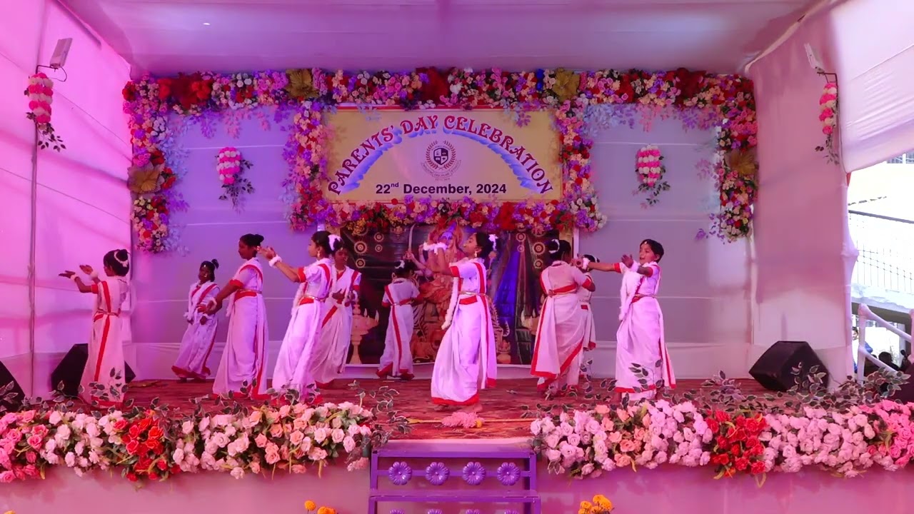 M. J. Public School Parents' Day Celebration 22nd Dec 2024, Dance performance Dedicated to Maa Durga