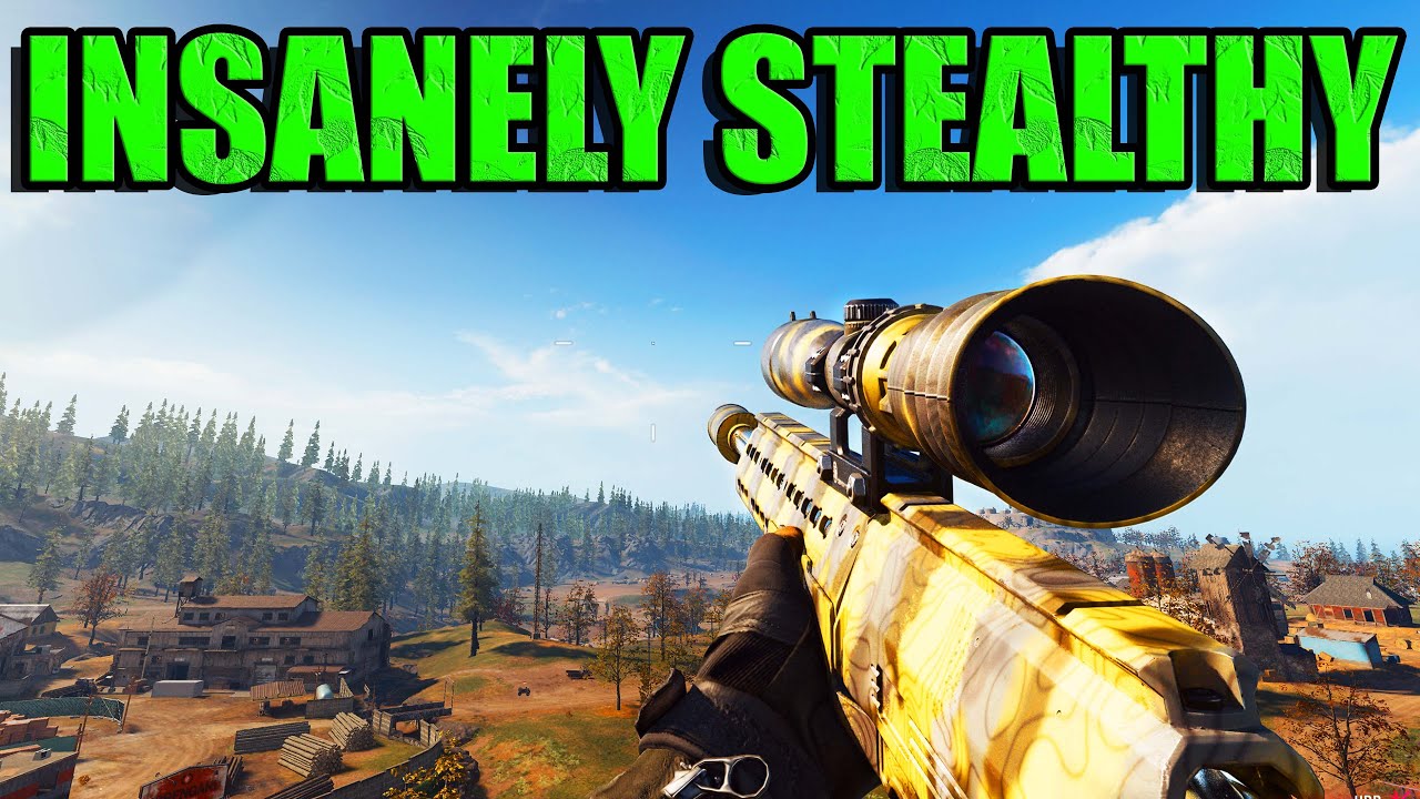This HDR Ghillie Build is PERFECT for stealth in WARZONE VERDANSK!