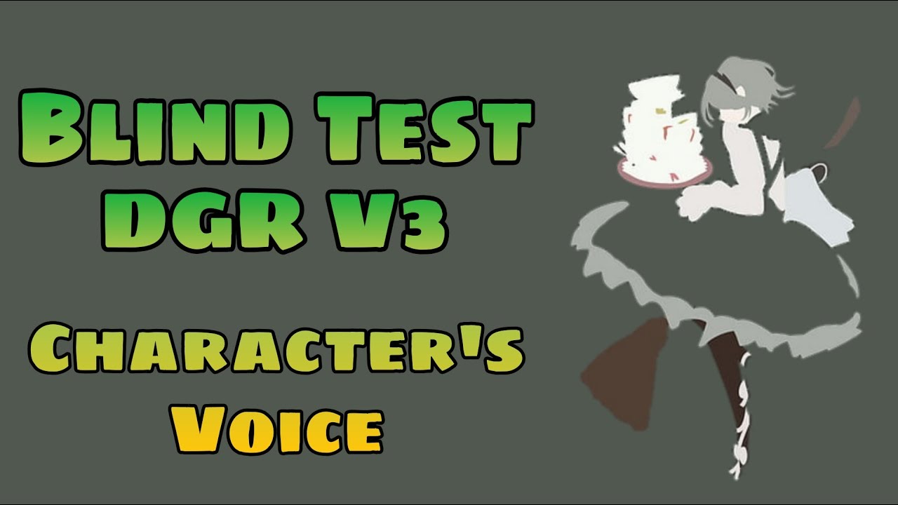Blind Test Danganronpa V3 - Guess the character's voice (english)