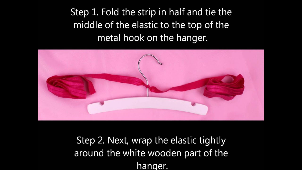 Wholesale Girls - Padded Decorative Clothes Hangers