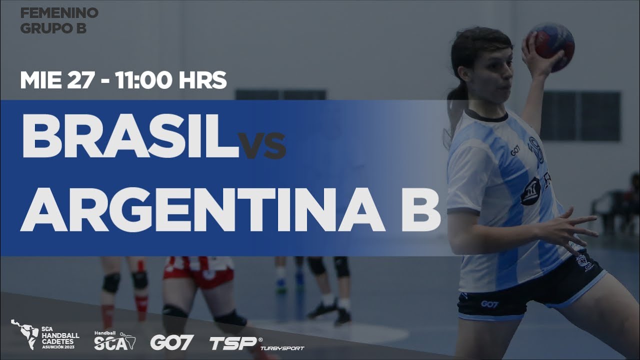 HSCA CADETES 2023 | BRASIL vs ARGENTINA B | FASE DE GRUPOS FEMENINO B