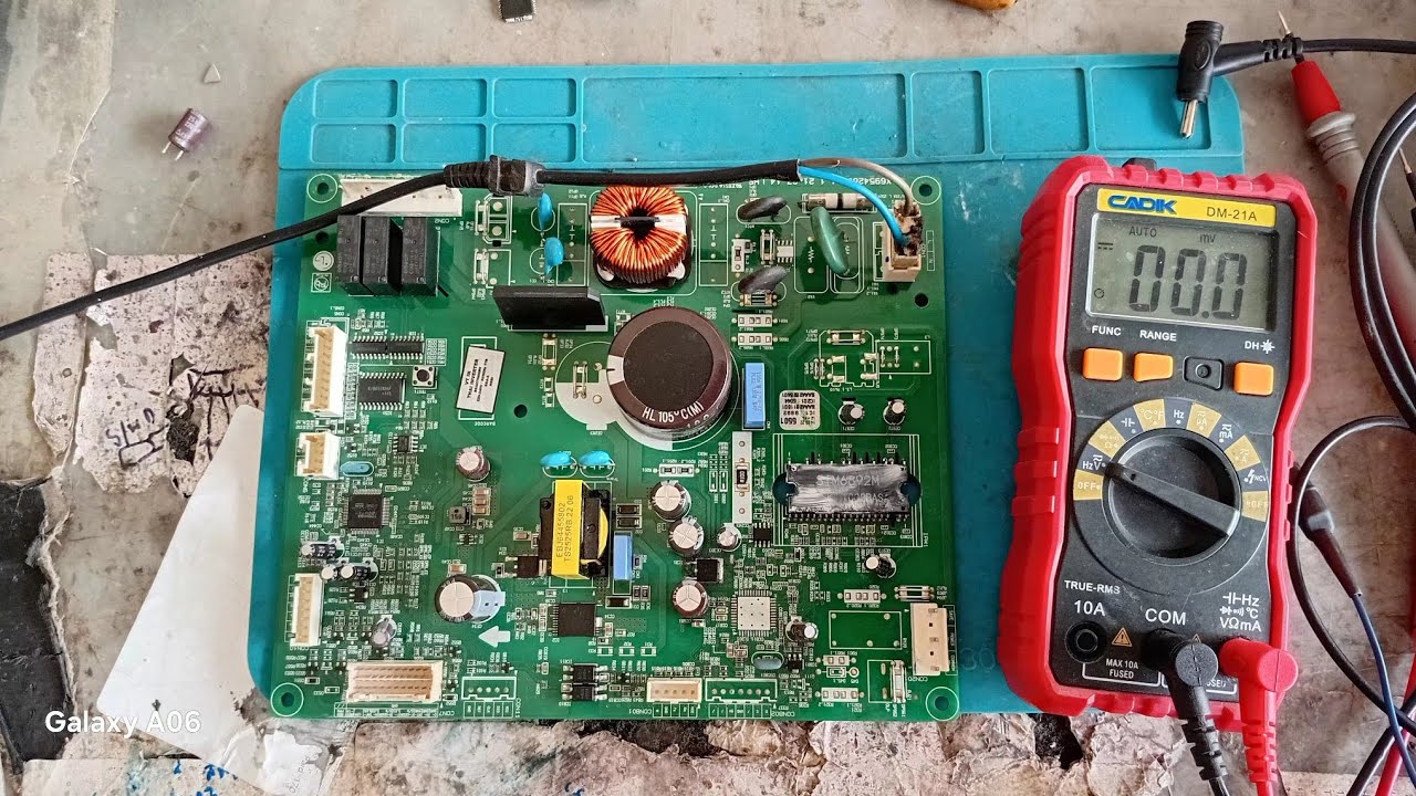 ตรวจเช็คบอร์ดตู้เย็นlg inverter ก่อนสั่งอะไหล่