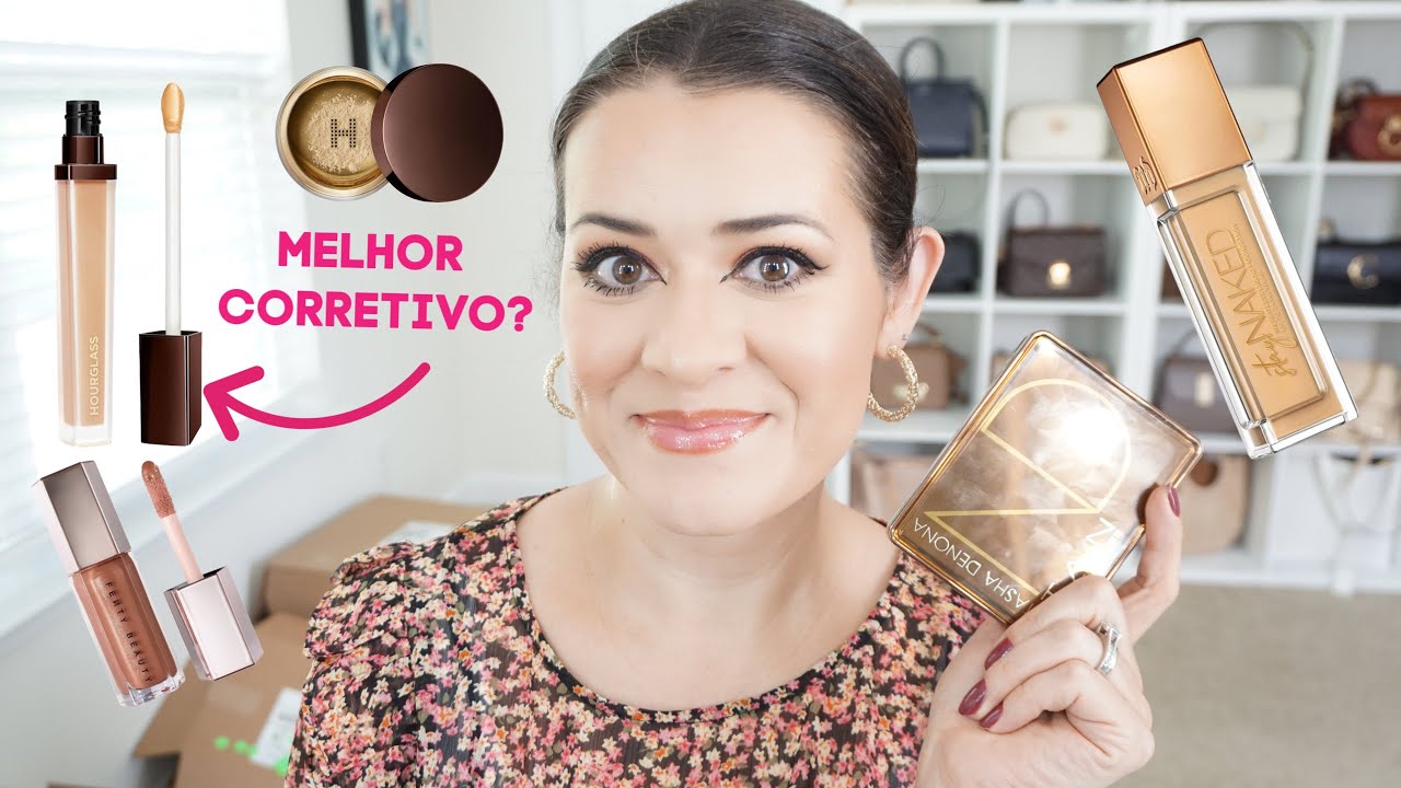 Make testando Produtos Novos: Corretivo Hourglass, Natasha Denona e mais!