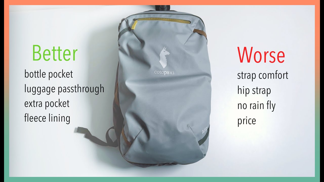 Cotopaxi Allpa 28L (2024 Redesign) review - better and worse than last year