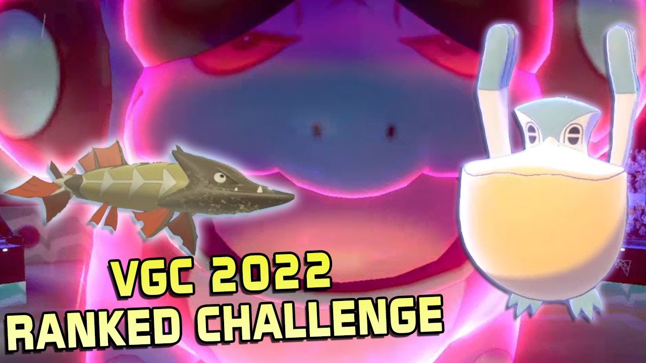 RAIN TEAM CHALLENGE // Pokemon Sword and Shield VGC 2022 Series 12 Ranked Wifi Battles