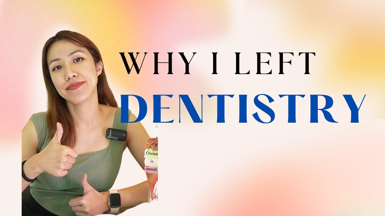 No Longer A Dentist - A Career Change Story by Dr Kay