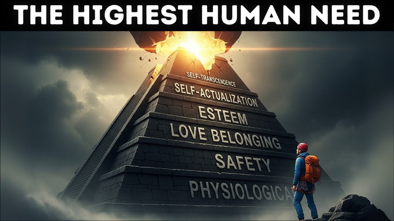 Sz&oacute;sty poziom Maslowa: O czym nikt nie m&oacute;wi. Najwyższa potrzeba człowieka