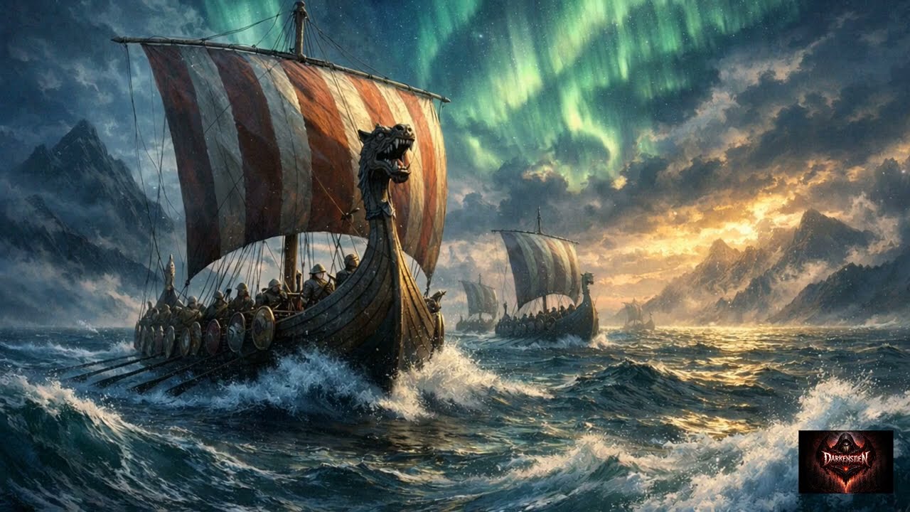 Darkenstien — Beyond the Western Sea (Epic Nordic Rock | Viking Voyage to Vinland)