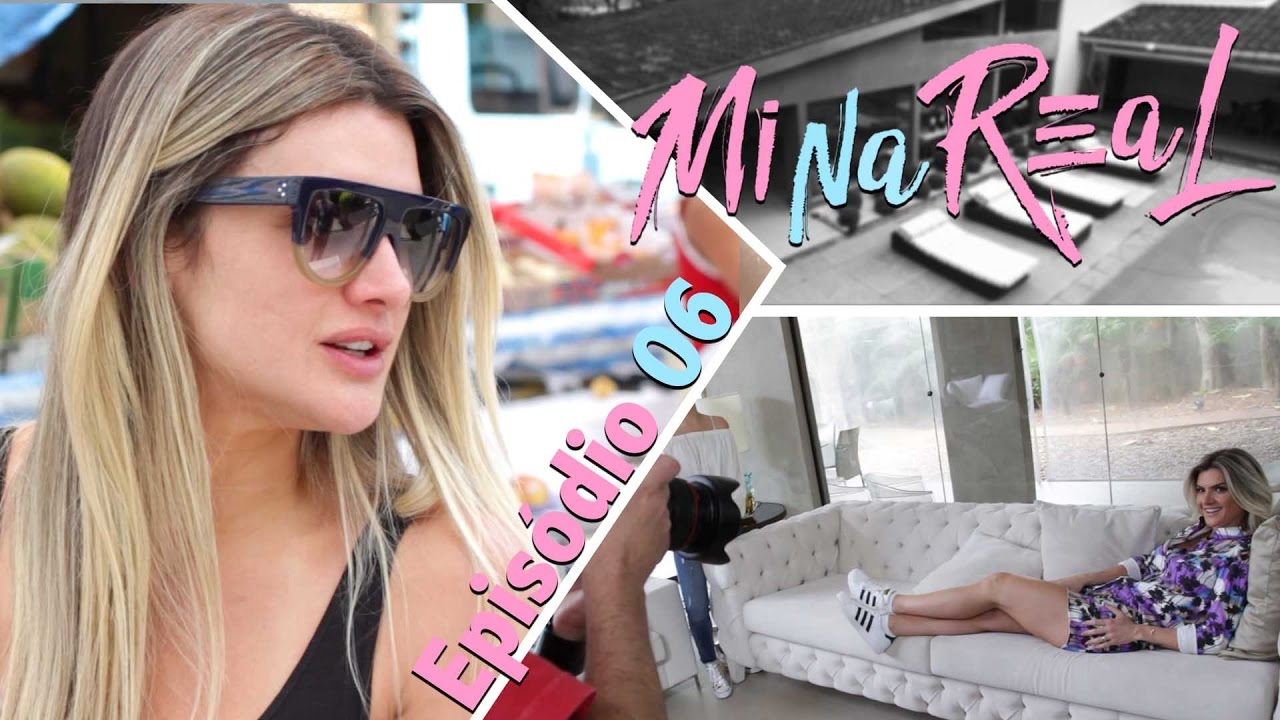 MiNa Real | Sessão de fotos em casa, natação e feira | Episódio 06