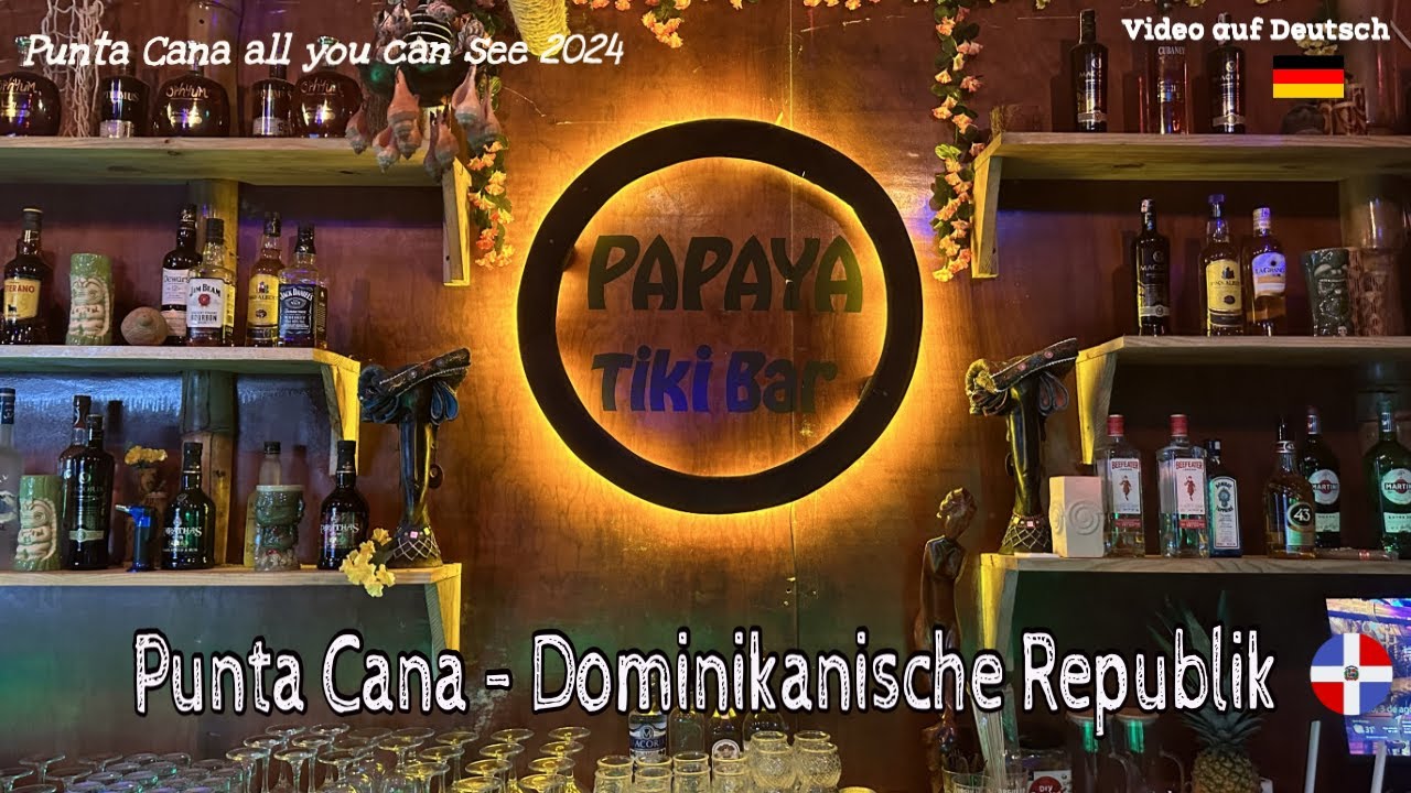 Tiki Strand Bar in El Cortecito Dominikanische Republik