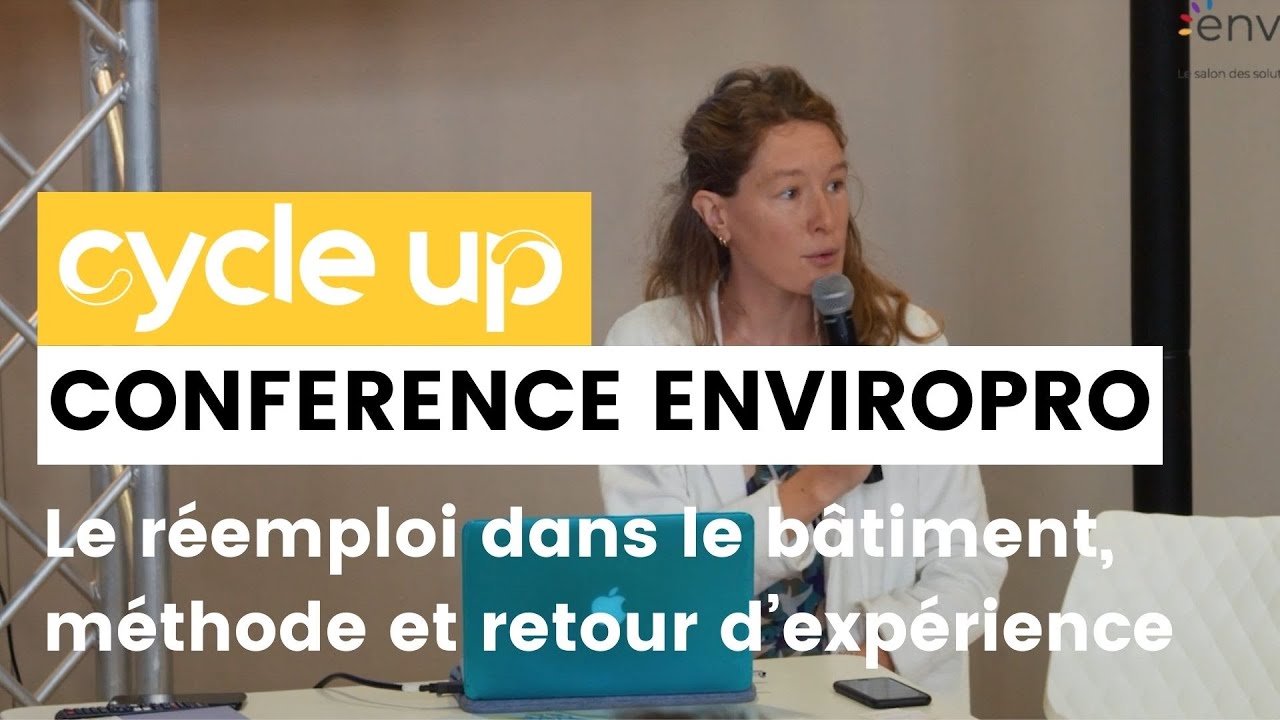 Conférence Cycle Up à EnviroPro / juin 22