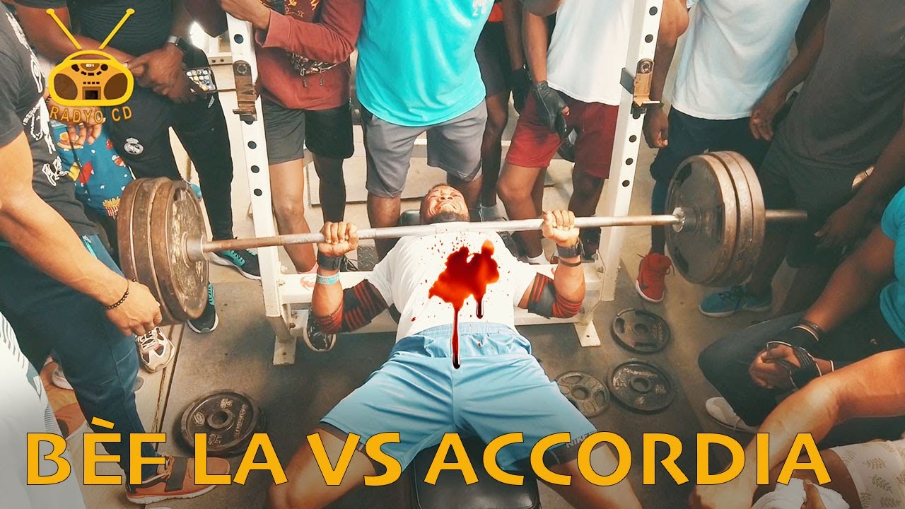 Bench Press Challenge Haiti - BÈF LA VS ACCRODIA !!